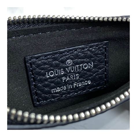 louis vuitton leather key pouch